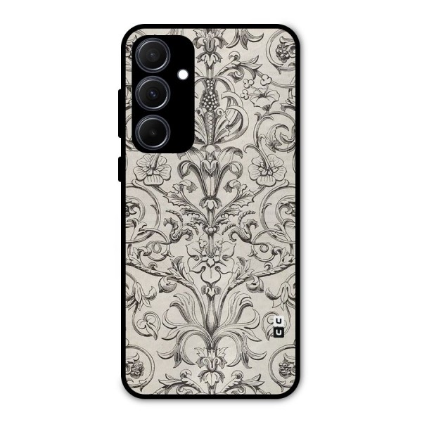 Pleasing Artsy Design Metal Back Case for Galaxy A35