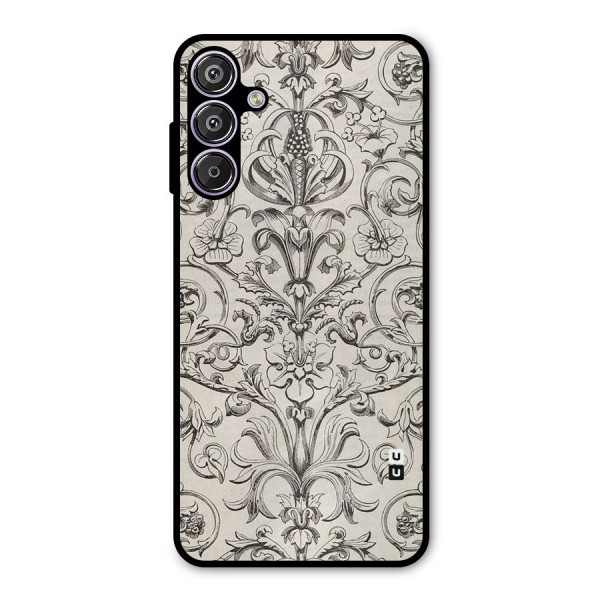 Pleasing Artsy Design Metal Back Case for Galaxy F15