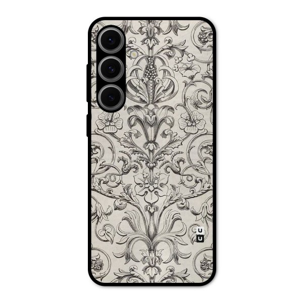 Pleasing Artsy Design Metal Back Case for Galaxy S24 FE