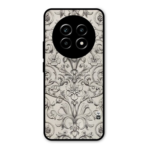 Pleasing Artsy Design Metal Back Case for Realme 13 Pro