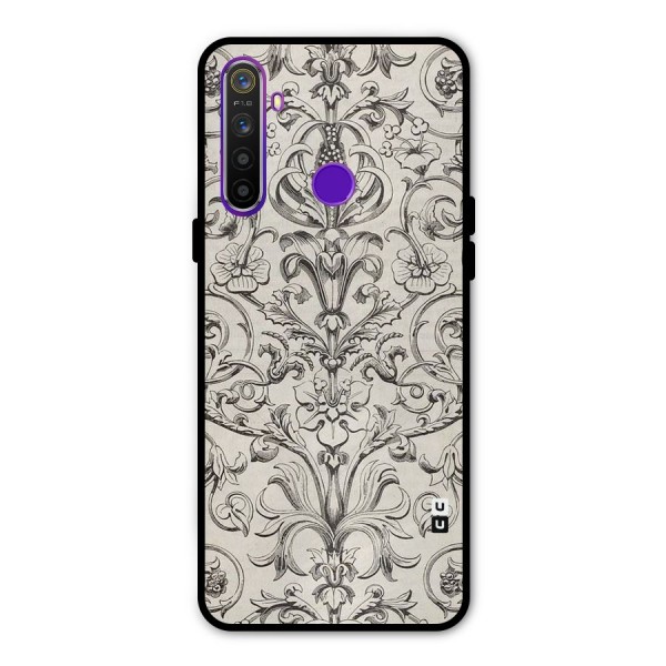 Pleasing Artsy Design Metal Back Case for Realme Narzo 10