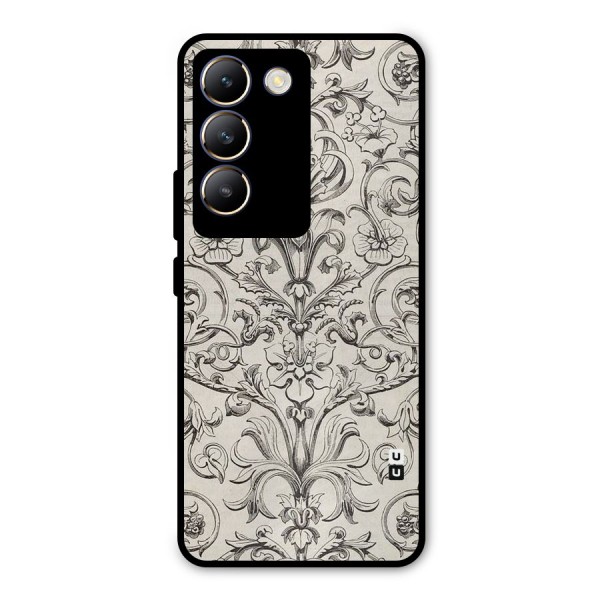 Pleasing Artsy Design Metal Back Case for Vivo Y200e