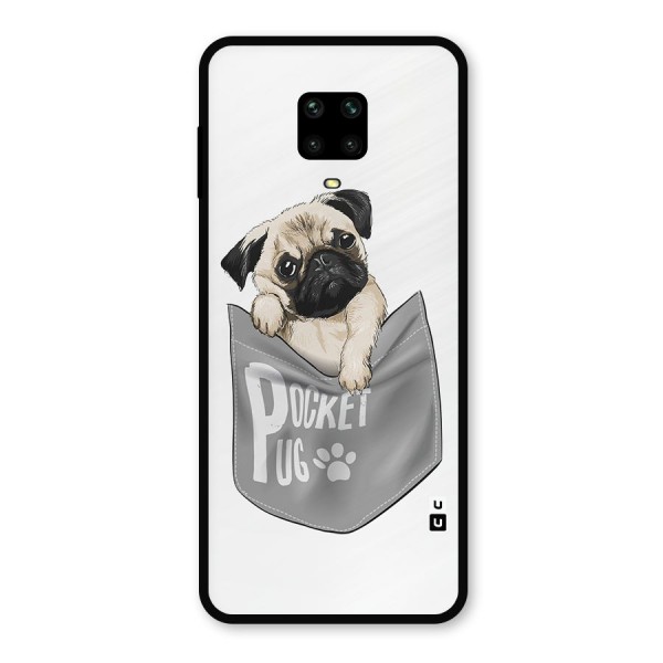 Pocket Pug Metal Back Case for Poco M2 Pro