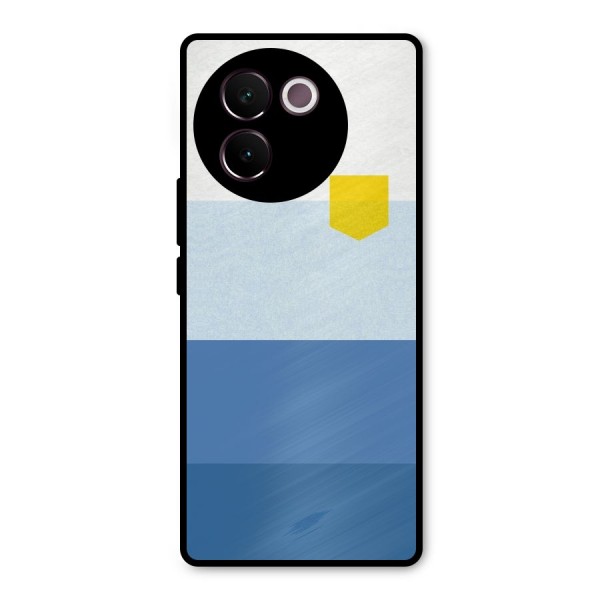 Pocket Stripes. Metal Back Case for Vivo V30e