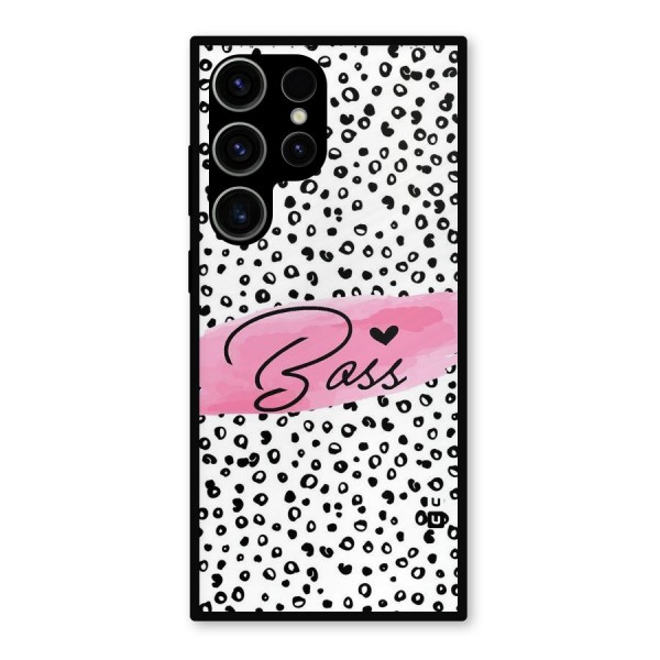 Polka Boss Metal Back Case for Galaxy S23 Ultra