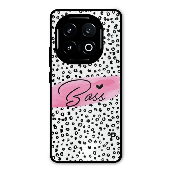 Polka Boss Metal Back Case for iQOO 13