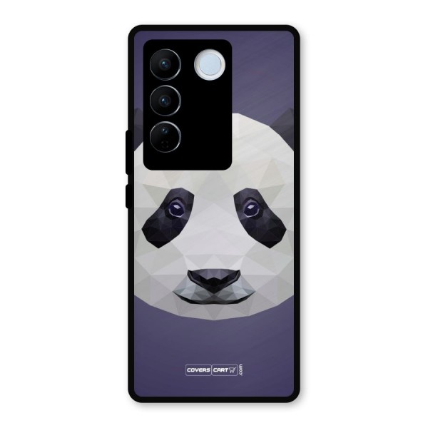 Polygon Panda Metal Back Case for Vivo V27