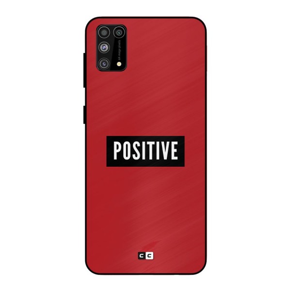 Positive Minimal Metal Back Case for Galaxy F41
