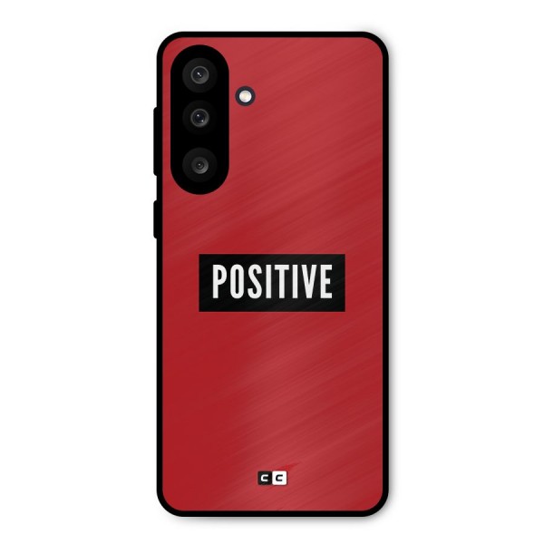Positive Minimal Metal Back Case for Galaxy M56
