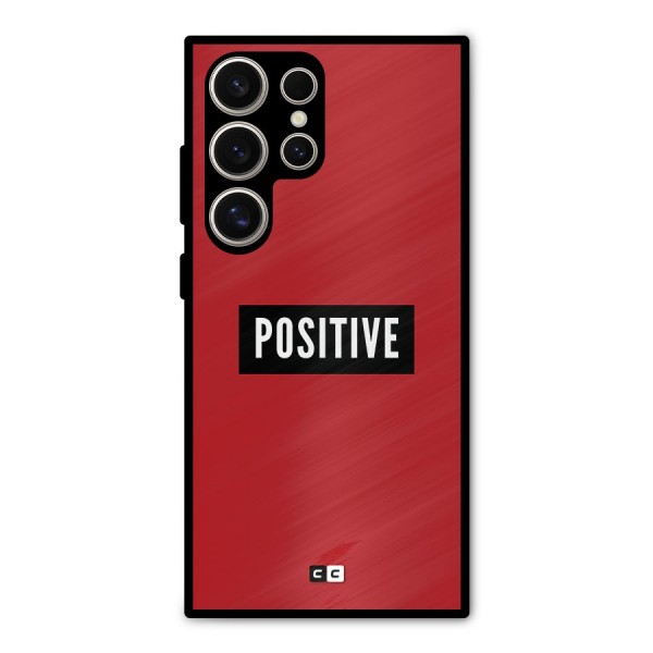Positive Minimal Metal Back Case for Galaxy S24 Ultra