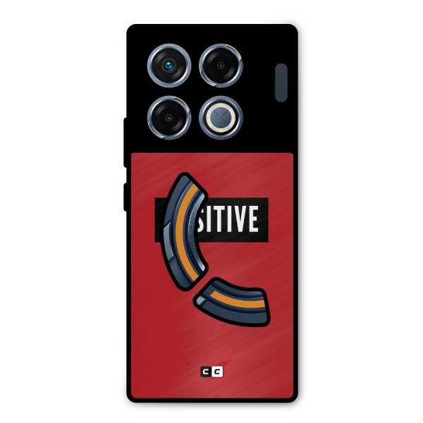 Positive Minimal Metal Back Case for Infinix GT 20 Pro