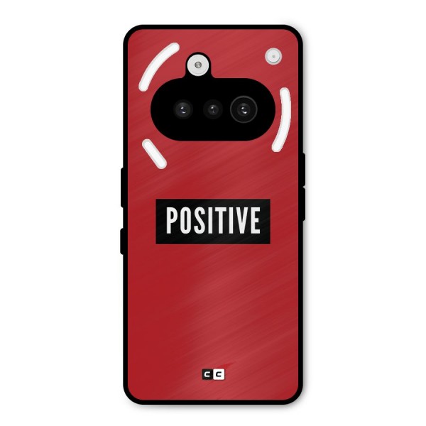 Positive Minimal Metal Back Case for Nothing Phone 3a
