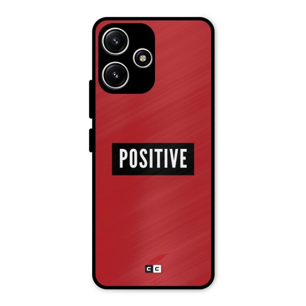 Positive Minimal Metal Back Case for Redmi 12 5G