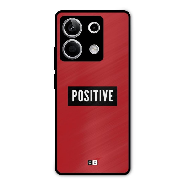 Positive Minimal Metal Back Case for Redmi Note 13 5G