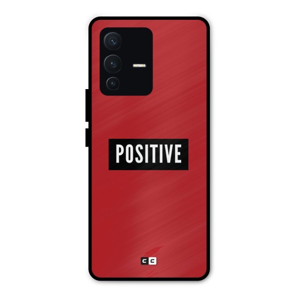 Positive Minimal Metal Back Case for Vivo V23 Pro