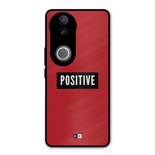 Positive Minimal Metal Back Case for Vivo V50