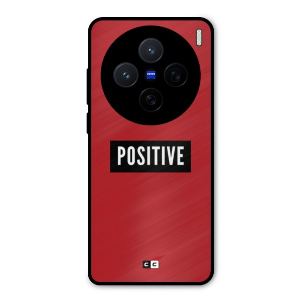 Positive Minimal Metal Back Case for Vivo X200