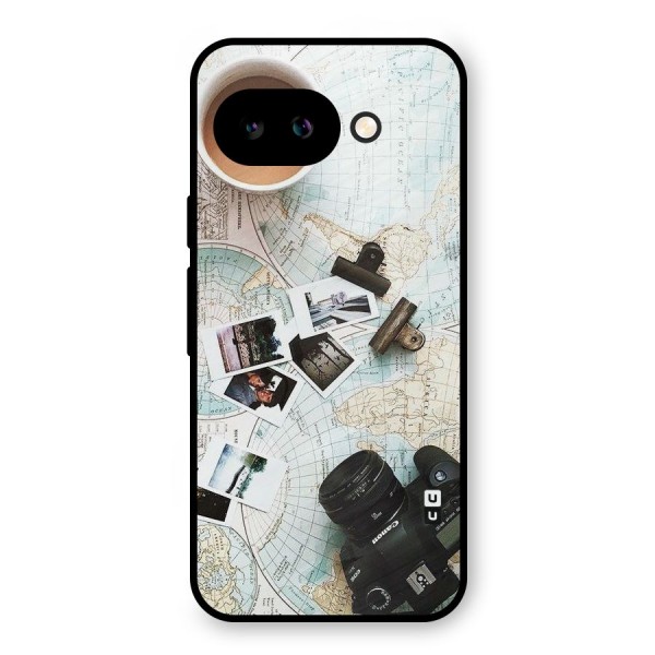 Post Stamps Travel Metal Back Case for Google Pixel 9a