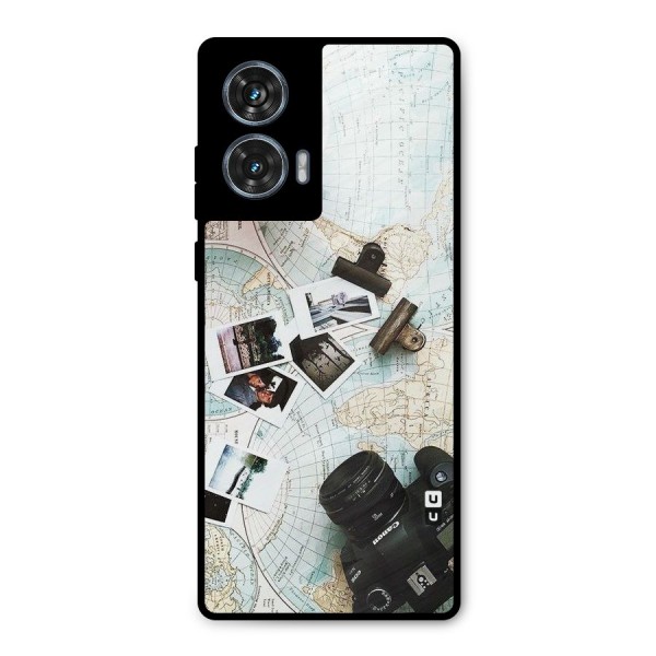 Post Stamps Travel Metal Back Case for Motorola G96
