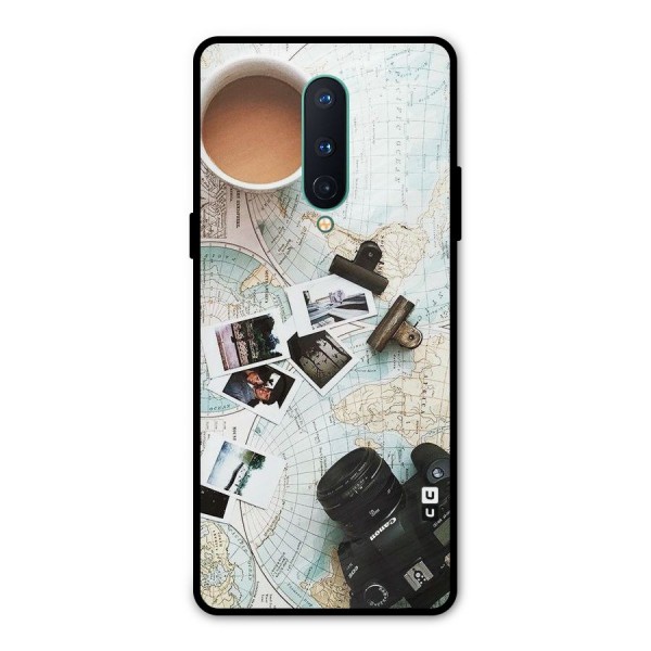 Post Stamps Travel Metal Back Case for OnePlus 8