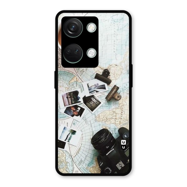 Post Stamps Travel Metal Back Case for OnePlus Nord 3