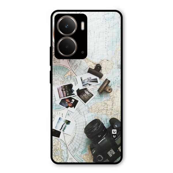 Post Stamps Travel Metal Back Case for Realme P3