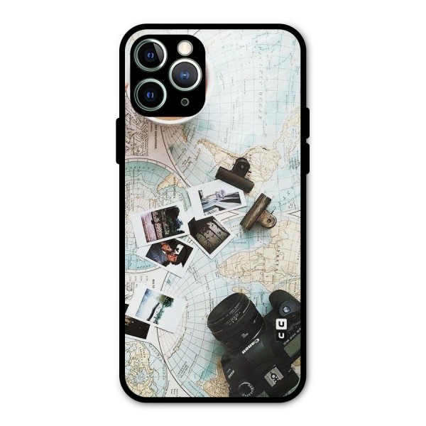 Post Stamps Travel Metal Back Case for iPhone 11 Pro Max