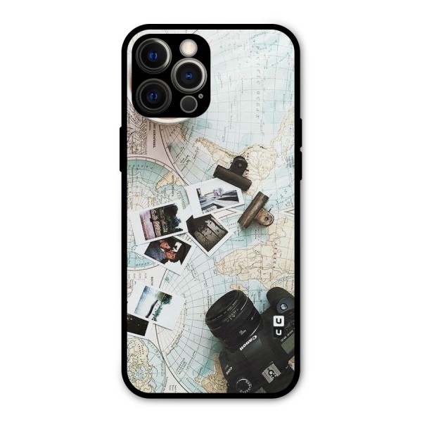 Post Stamps Travel Metal Back Case for iPhone 12 Pro Max