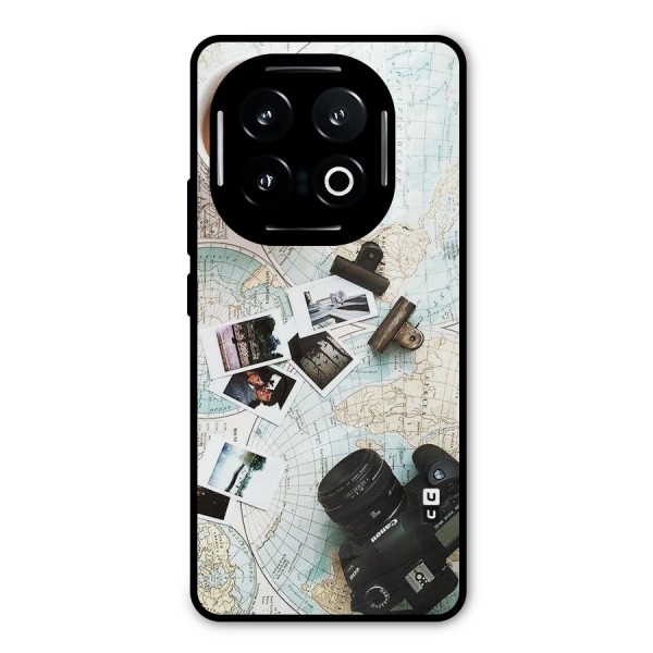 Post Stamps Travel Metal Back Case for iQOO 13