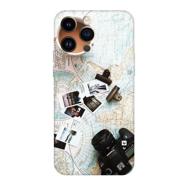 Post Stamps Travel Original Polycarbonate Back Case for iPhone 14 Pro Max