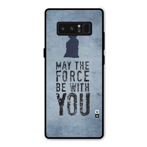 Power With You Metal Back Case for Galaxy Note 8