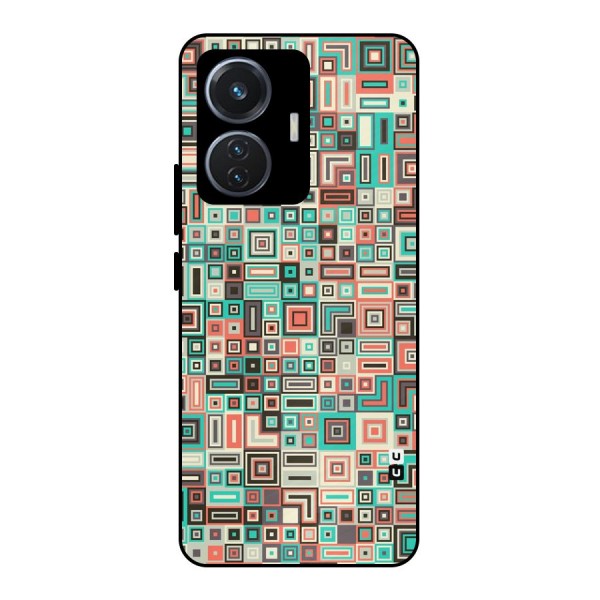 Pretty Boxes Design Metal Back Case for iQOO Z6 44W