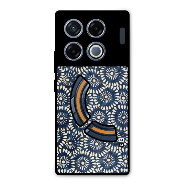 Pretty Circles Metal Back Case for Infinix GT 20 Pro