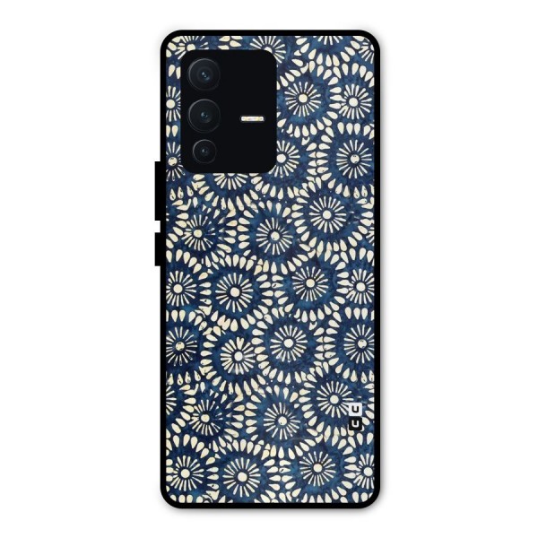 Pretty Circles Metal Back Case for Vivo V23 Pro