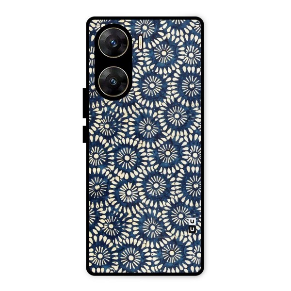 Pretty Circles Metal Back Case for Vivo V29e