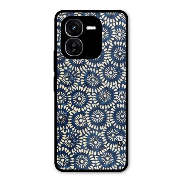 Pretty Circles Metal Back Case for iQOO Z9x