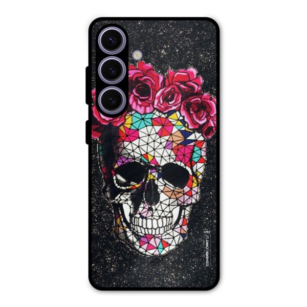 Pretty Dead Face Metal Back Case for Galaxy S24