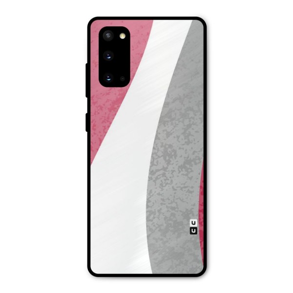 Pretty Flow Design Metal Back Case for Galaxy S20