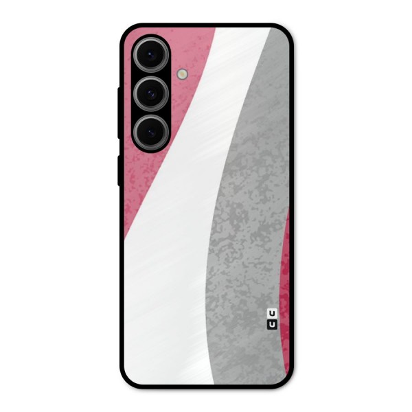 Pretty Flow Design Metal Back Case for Galaxy S24 FE