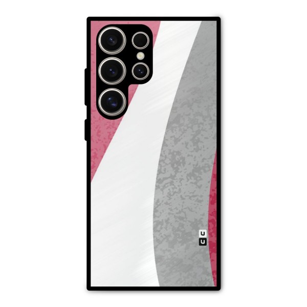 Pretty Flow Design Metal Back Case for Galaxy S24 Ultra