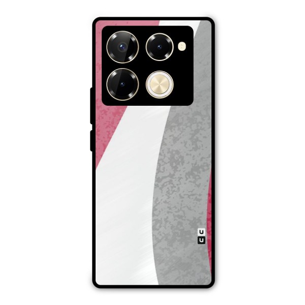 Pretty Flow Design Metal Back Case for Infinix Note 40 Pro Plus