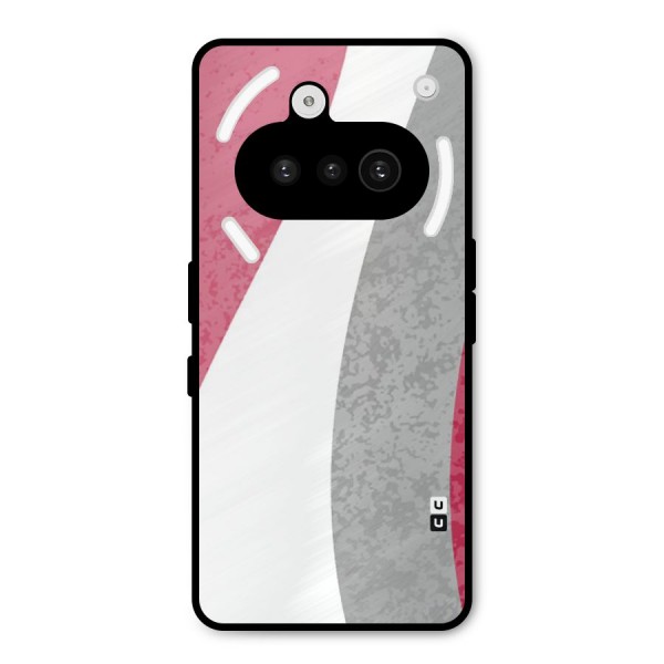 Pretty Flow Design Metal Back Case for Nothing Phone 3a