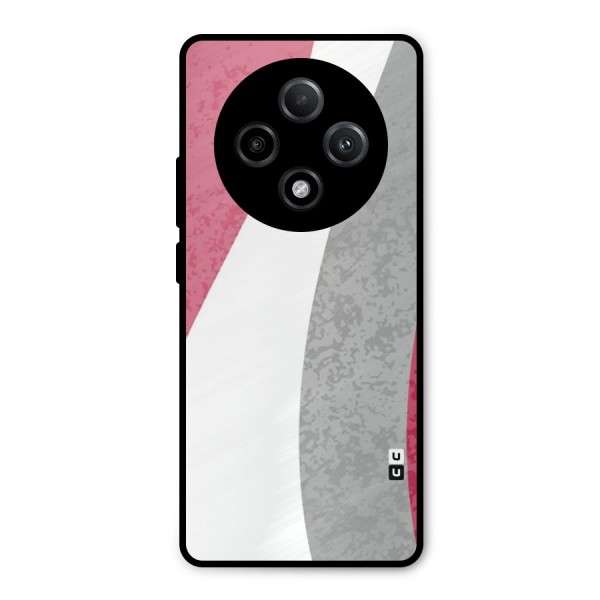 Pretty Flow Design Metal Back Case for Oppo F27 Pro Plus