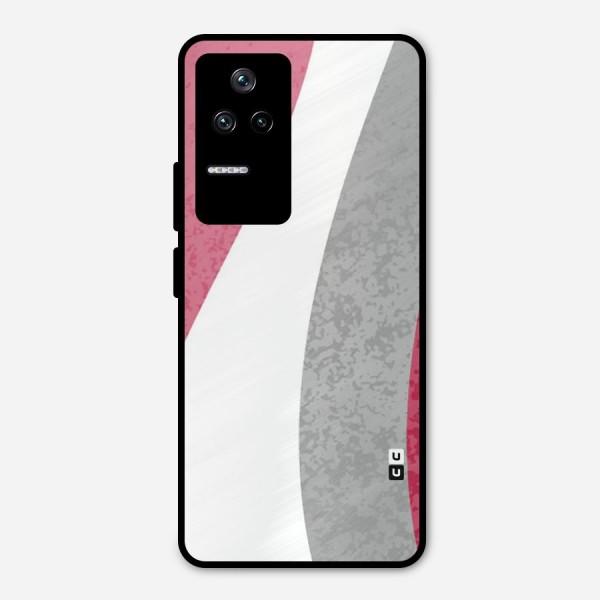 Pretty Flow Design Metal Back Case for Poco F4 5G