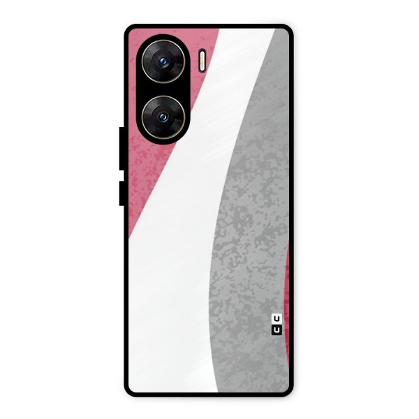 Pretty Flow Design Metal Back Case for Vivo V29e