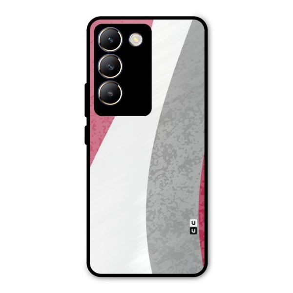 Pretty Flow Design Metal Back Case for Vivo Y200e