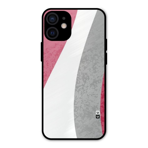 Pretty Flow Design Metal Back Case for iPhone 12 Mini