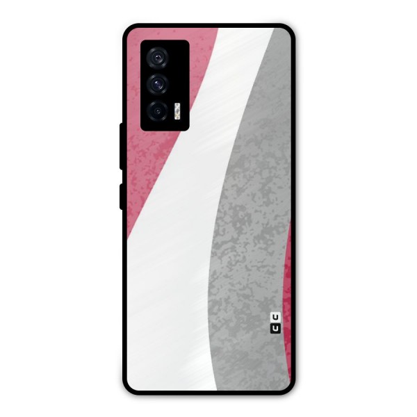 Pretty Flow Design Metal Back Case for iQOO 7 5G
