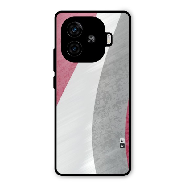 Pretty Flow Design Metal Back Case for iQOO Z9 Turbo