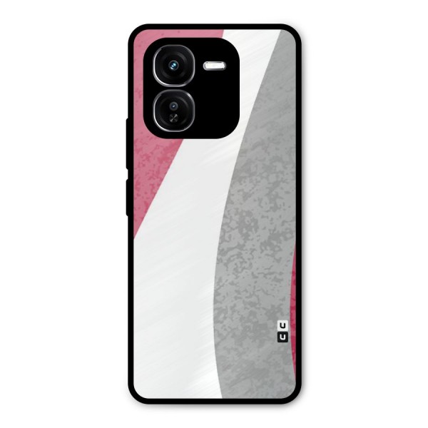 Pretty Flow Design Metal Back Case for iQOO Z9x
